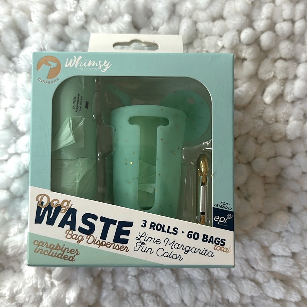 Whimsy Dog waste bag dispenser